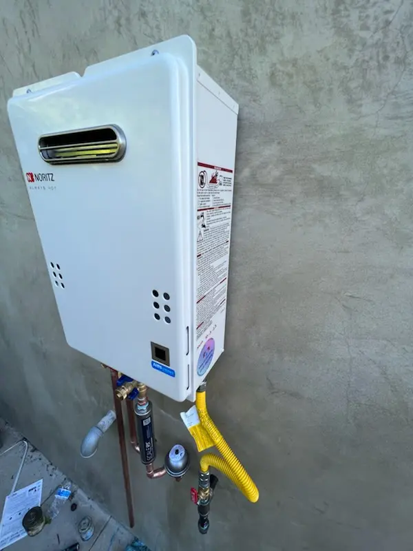 Tankless water heater installation for Har Val Manor homes